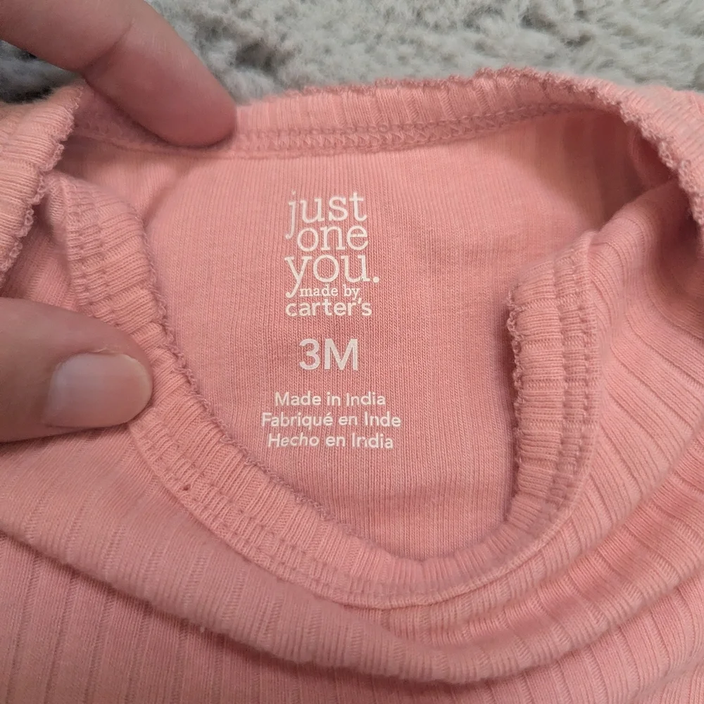 Just One You by Carter’s Baby Ribbed Onesies 2-Pack | Size 0-3